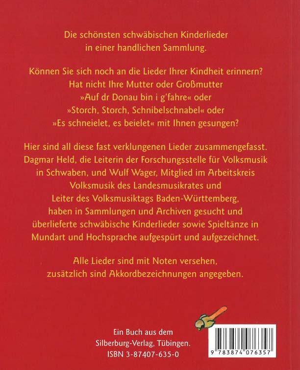 Schwäbisches Kinderliederbüchle