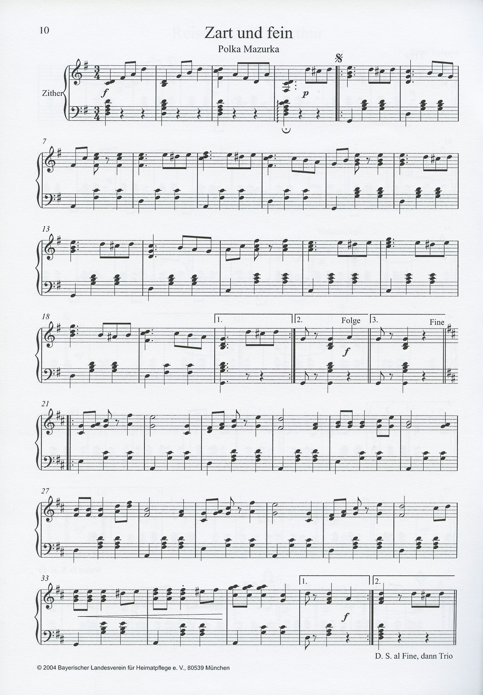 Nostalgie – Solofassung