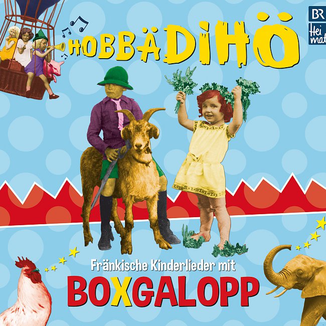 CD "Hobbädihö" – Fränkische Kinderlieder mit Boxgalopp