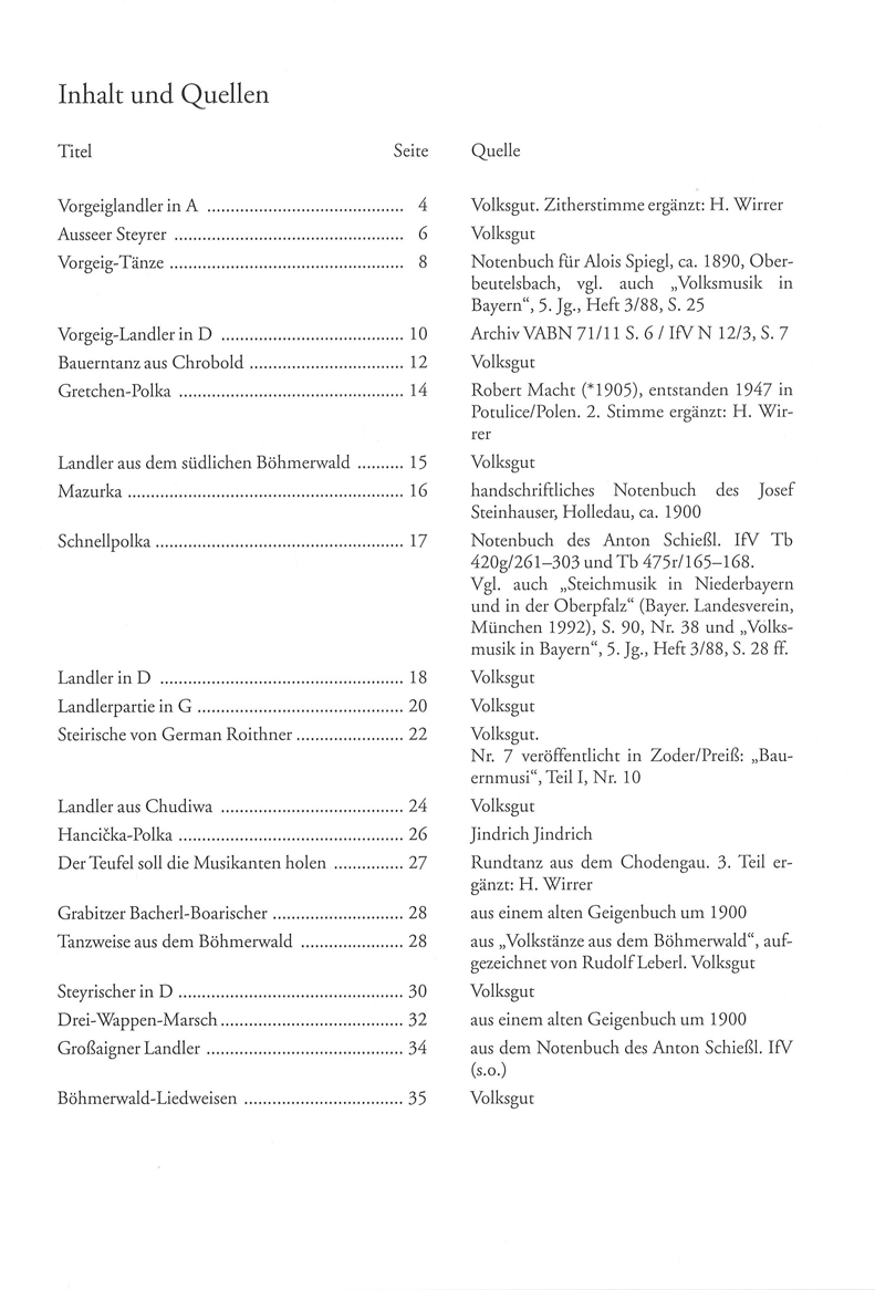 Bei uns dahoam. 20 Stücke des Further Trios