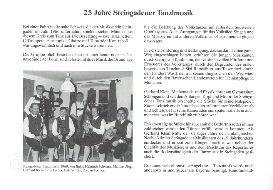 Steingadener Tanzlmusik, Folge 2