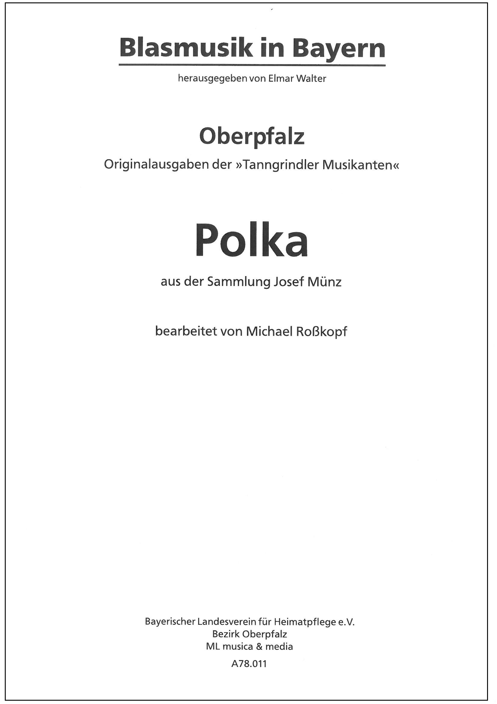 Tanngrindler Musikanten / Polka aus der Sammlung Josef Münz