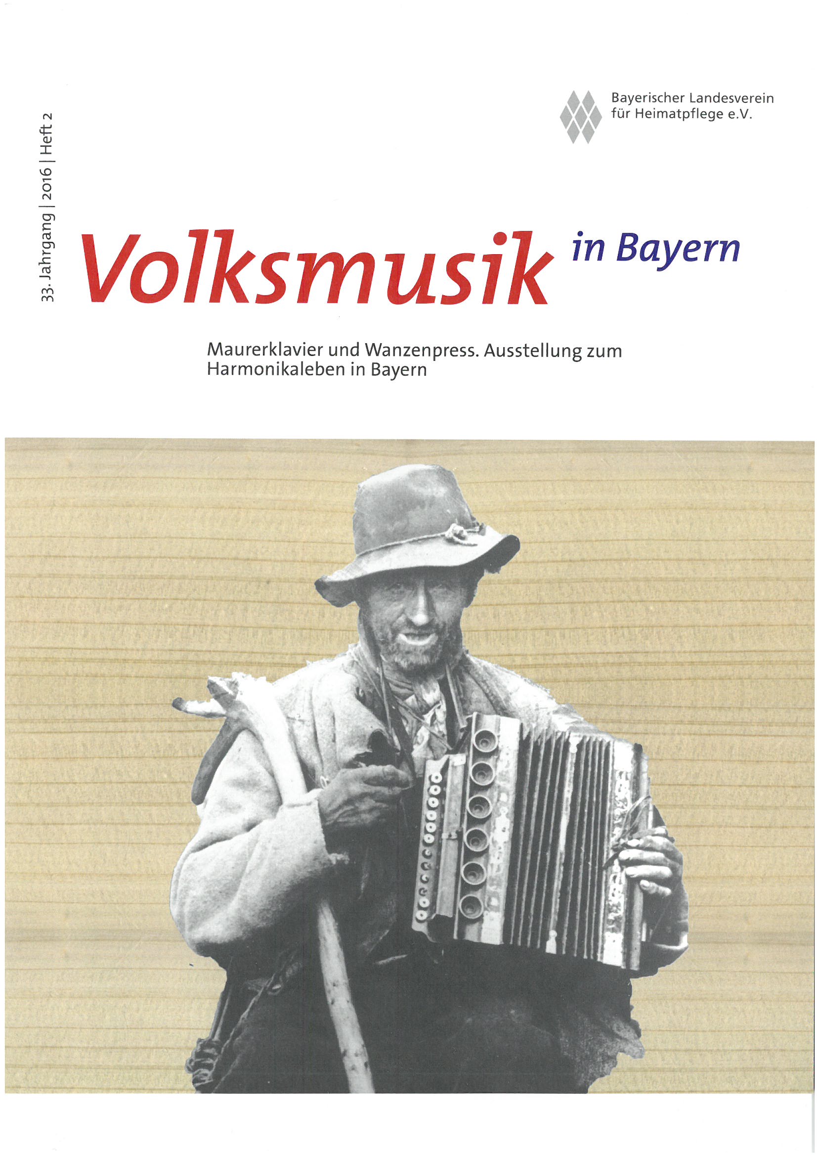 Volksmusik in Bayern 2016, Heft 2