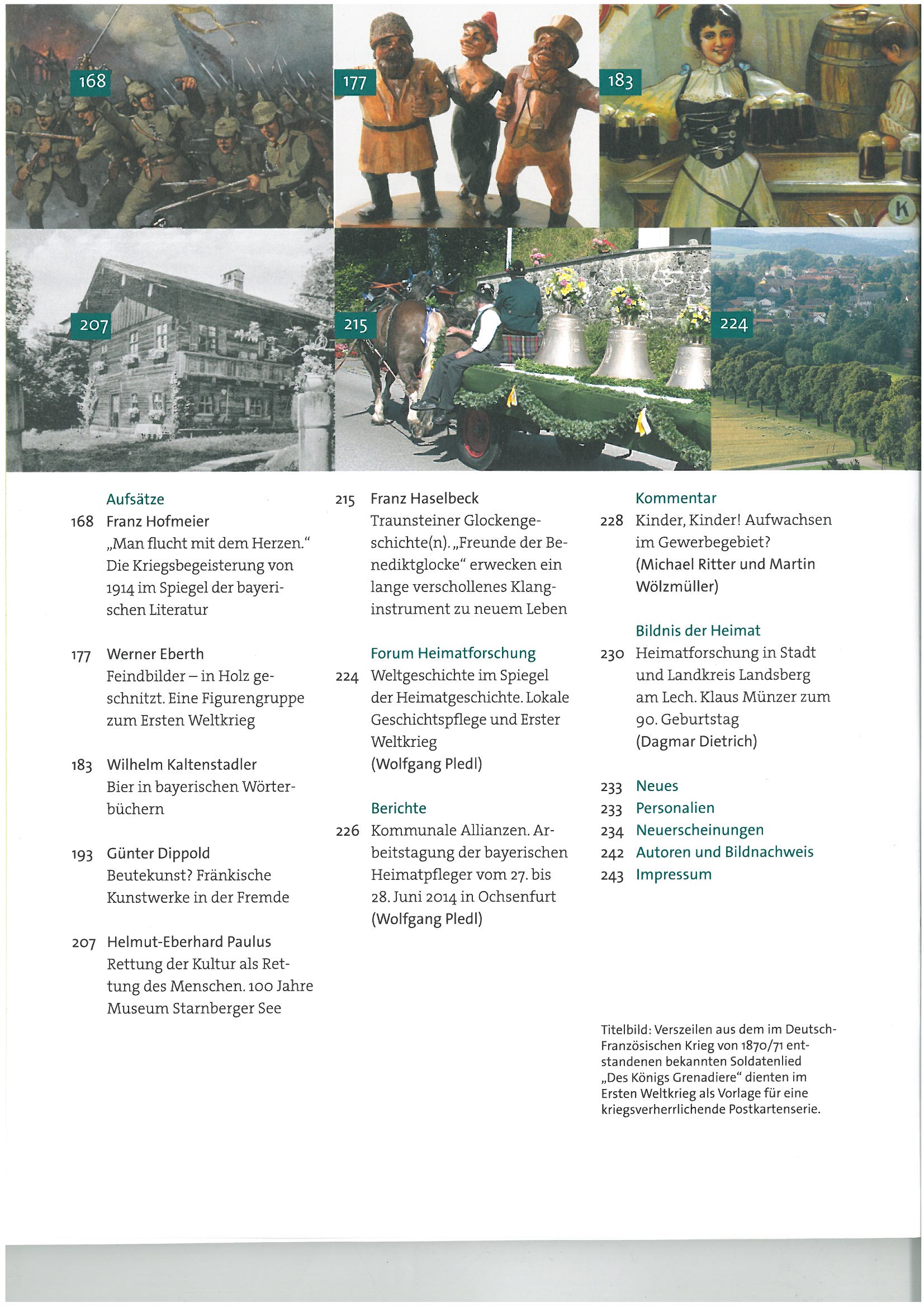 Schönere Heimat 2014, Heft 3