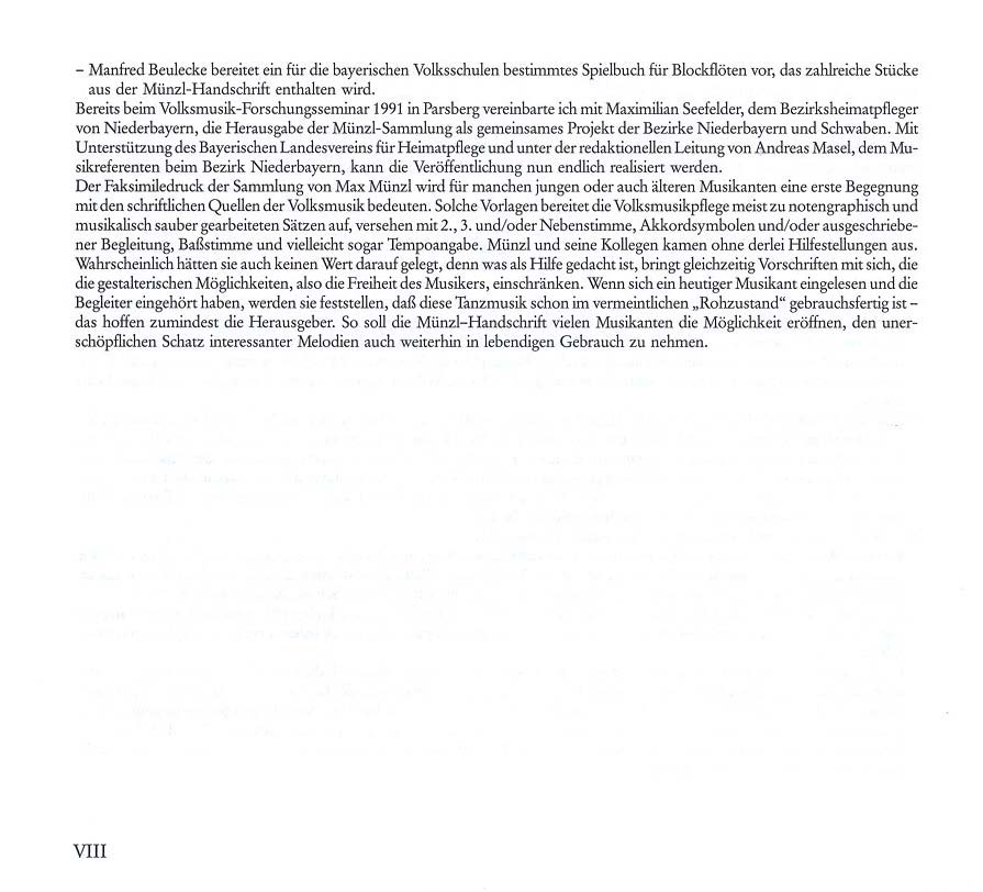 Ländlerbuch für Max Münzl