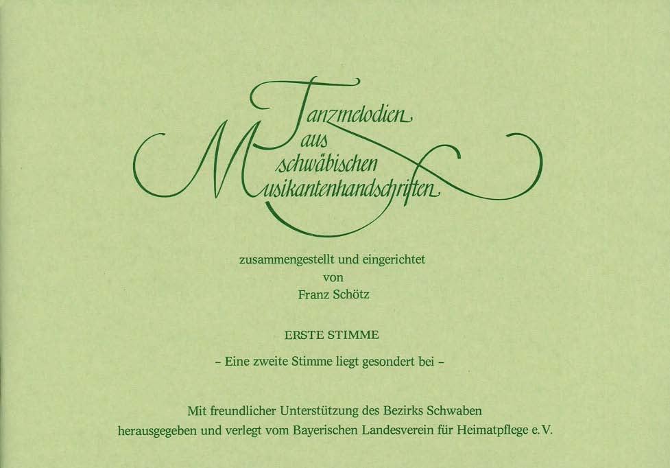 Tanzmelodien aus schwäbischen Musikantenhandschriften