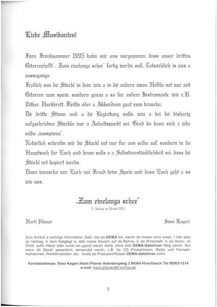 Zum einelanga schee, Folge 3