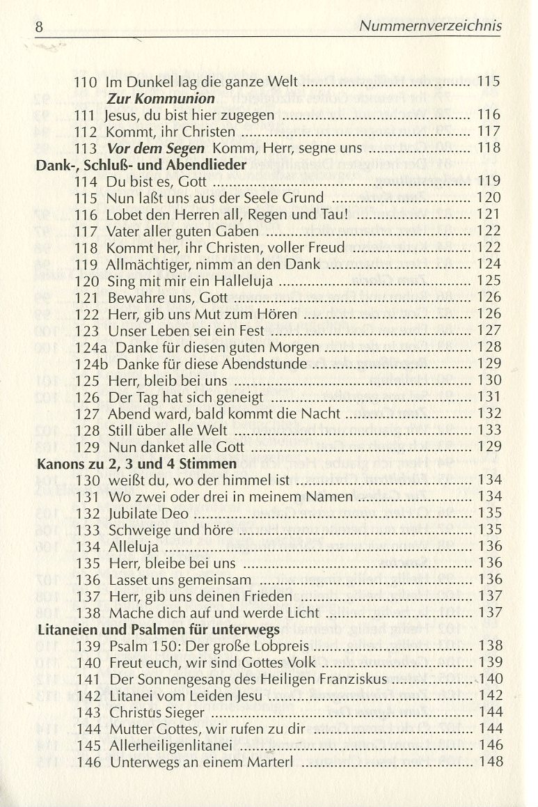 Gott ist mit uns unterwegs. Liederbuch