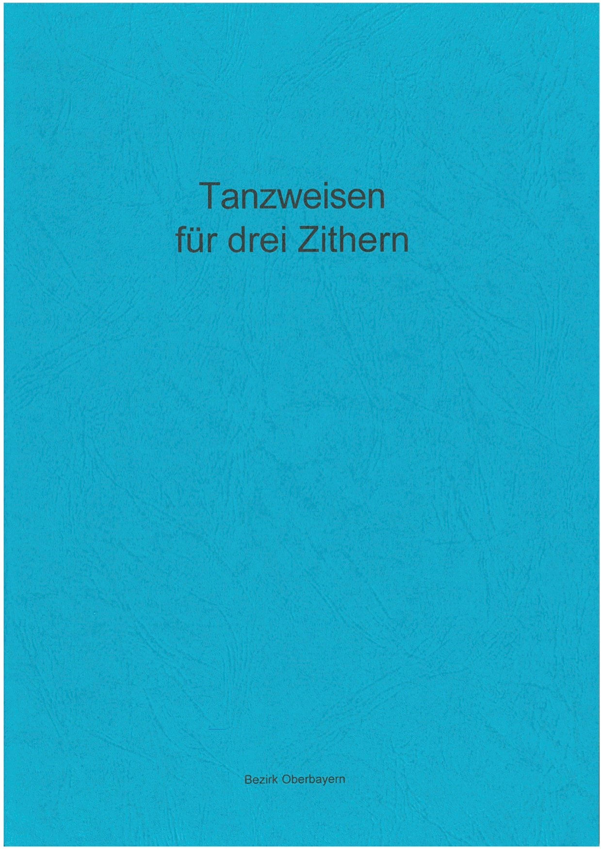 Tanzweisen für drei Zithern