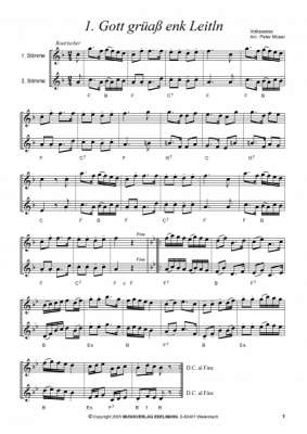 Saitenmusik zur Adventszeit Heft 3