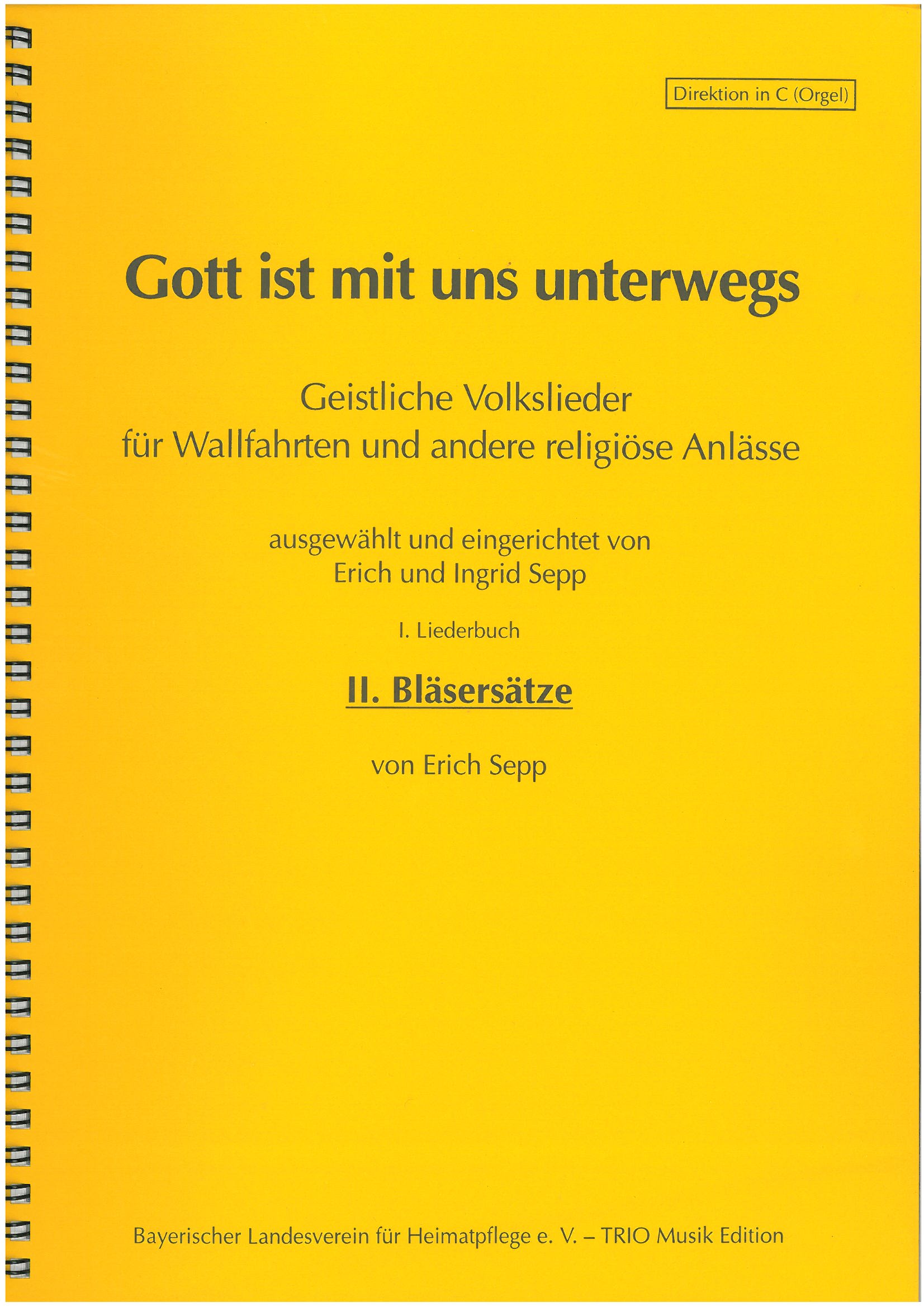 Gott ist mit uns unterwegs - Bläsersatz