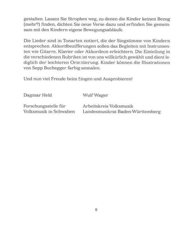 Schwäbisches Kinderliederbüchle