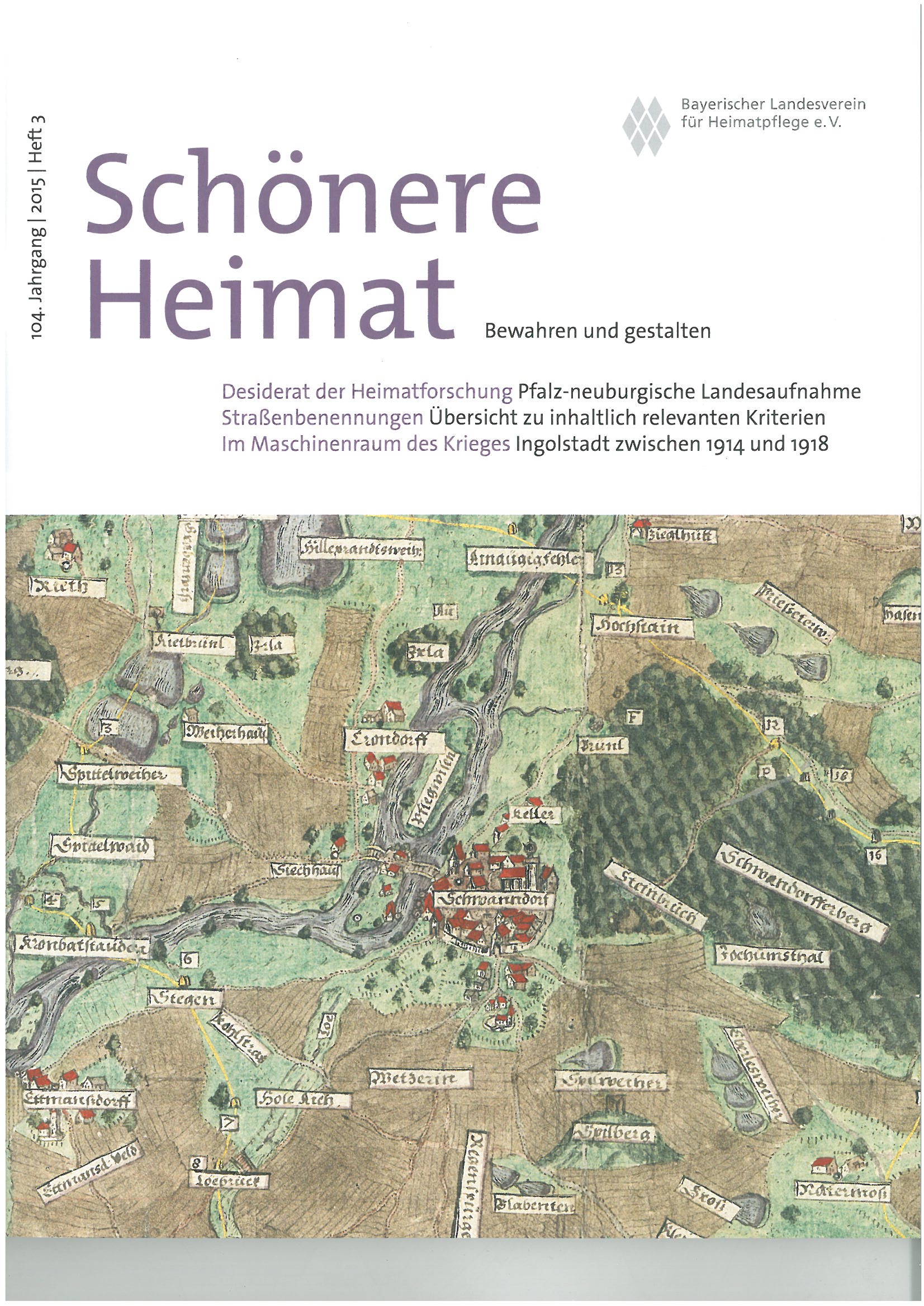 Schönere Heimat 2015, Heft 3