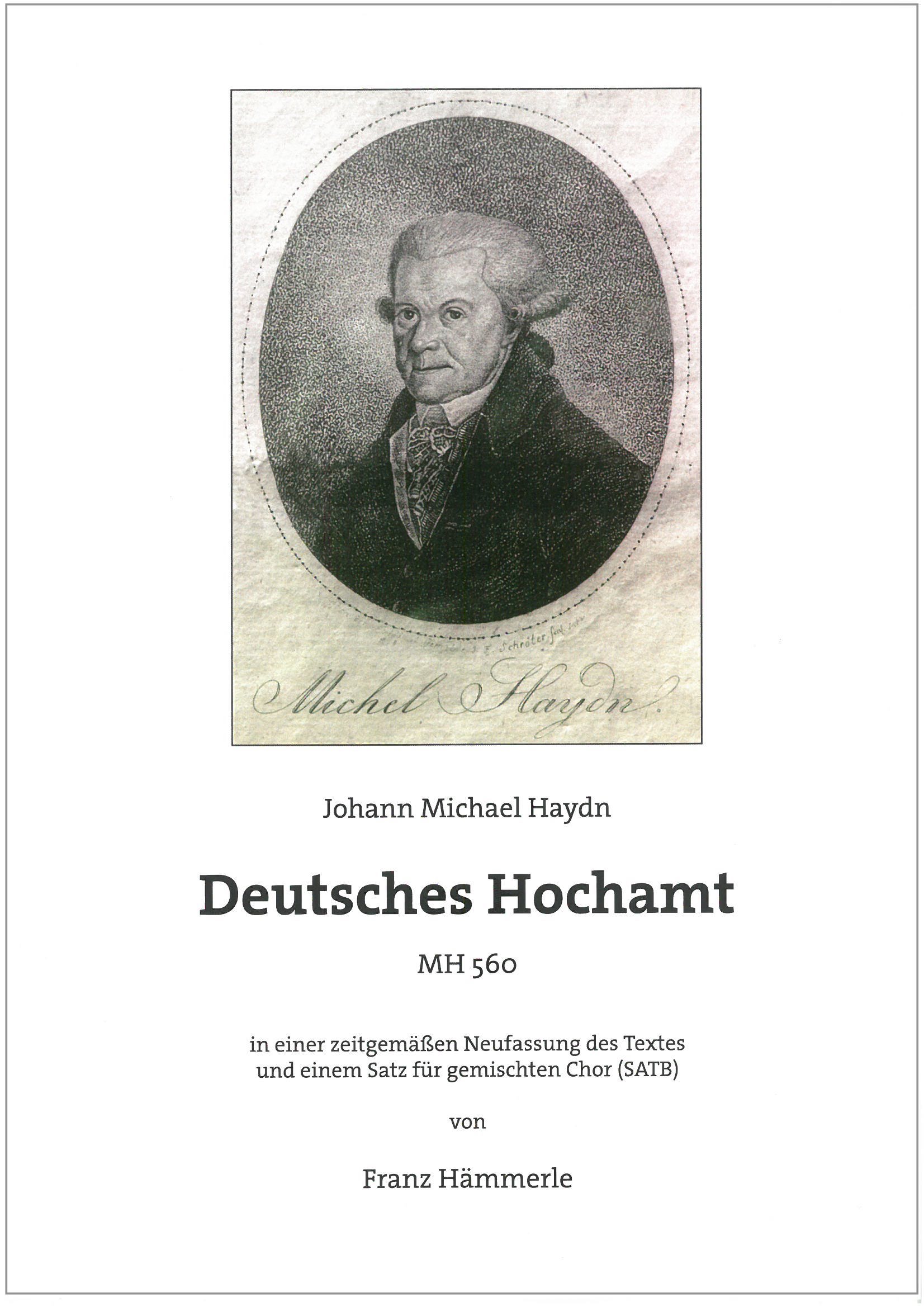 Joseph Michael Haydn: Deutsches Hochamt (MH 560)