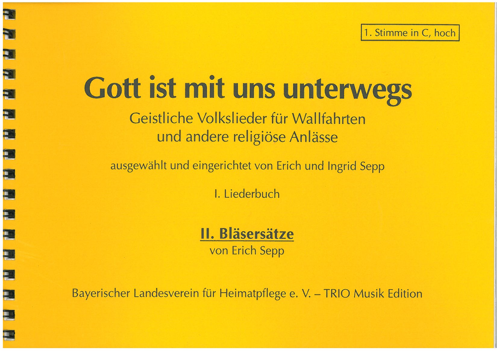 Gott ist mit uns unterwegs - 1. Stimme in C