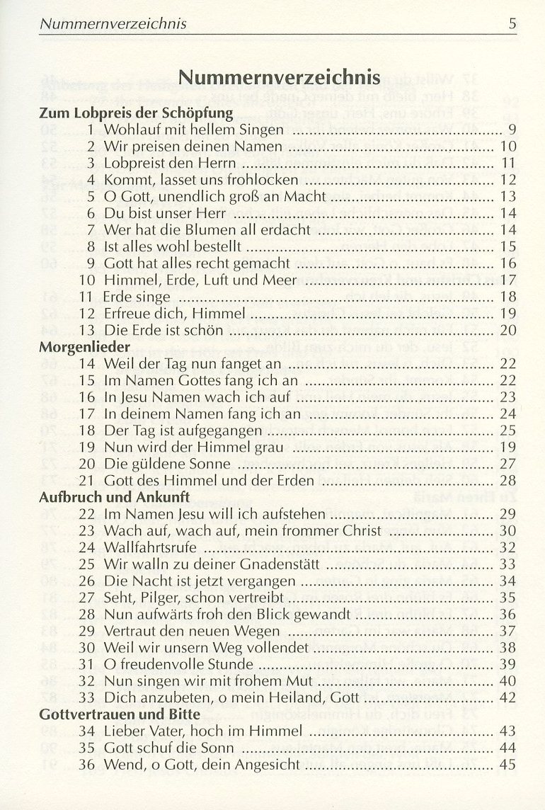 Gott ist mit uns unterwegs. Liederbuch