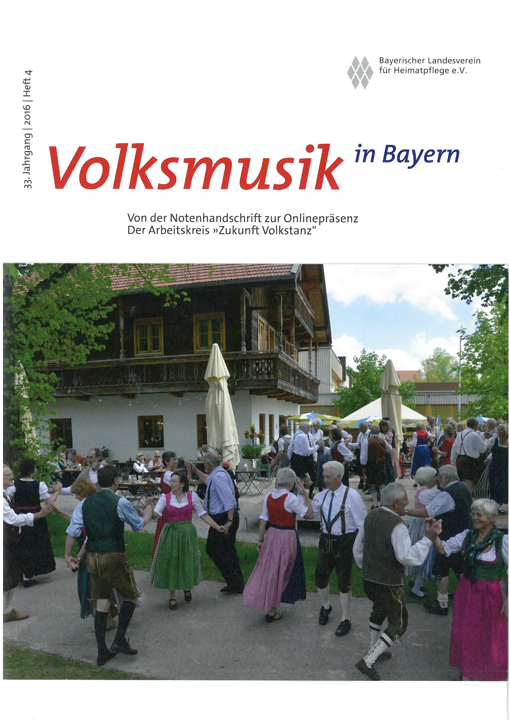 Volksmusik in Bayern 2016, Heft 4